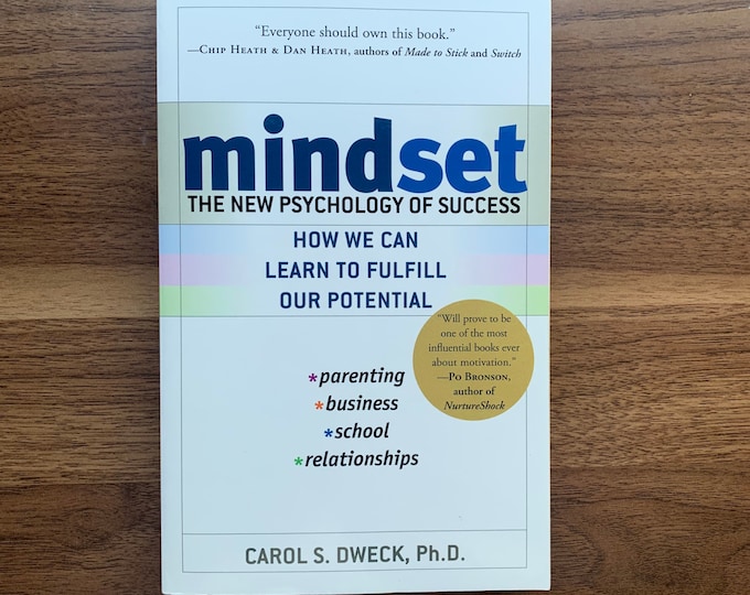 Mindset the New Psychology of Success by Carol S. Dweck - Etsy