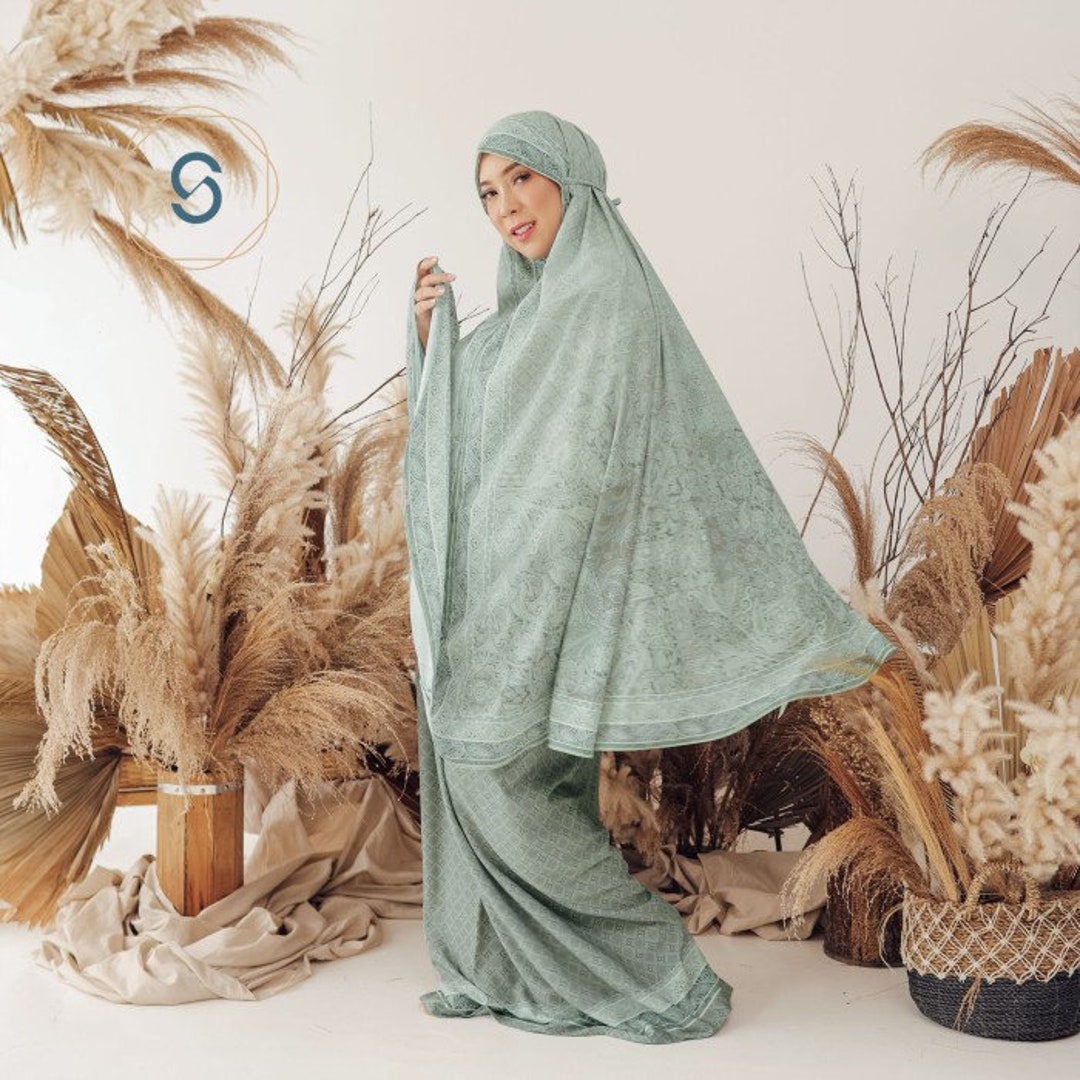 Mukena Islamic Prayer Clothes Muslim Prayer Dress for Women Etsy Canada