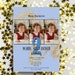 Birthday Invitation Kid, Digital Invitation ,2 Side Birthday Invitation ...