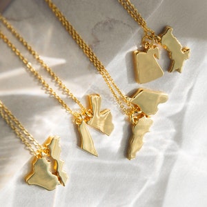 Collier double carte