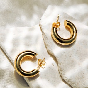 Noor Gold Hoops