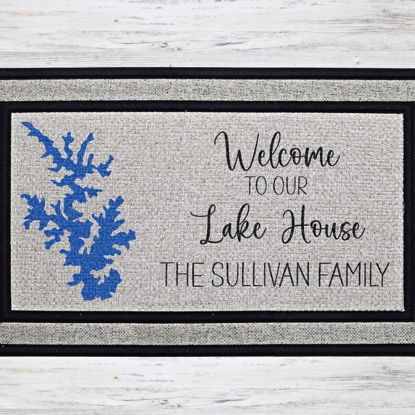 Lake House Doormat Etsy