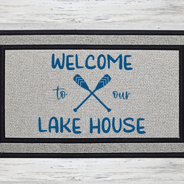 Lake House Doormat Etsy