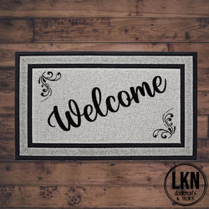 Welcome Mat | Front Door Mat | Custom Doormat