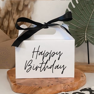 Personalised Happy Birthday Gift Box | Happy Birthday | Friends, Family, Loved ones | Cute Personalised packaging | Complete Gift Wrap |