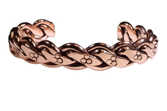 100% Pure copper magnetic bracelet 8 magnets – sacrednz