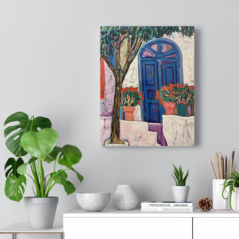 Greek House Wall Art Wall Art Prints Wall Art Canvas Wall Etsy