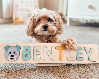 Name Puzzle Girl and Boy, 1 Year Old Gift, 3rd Birthday Gift, Custom Name Puzzle, 2nd Birthday Girl, Baby Boy Gift, Toddlers Name Puzzle