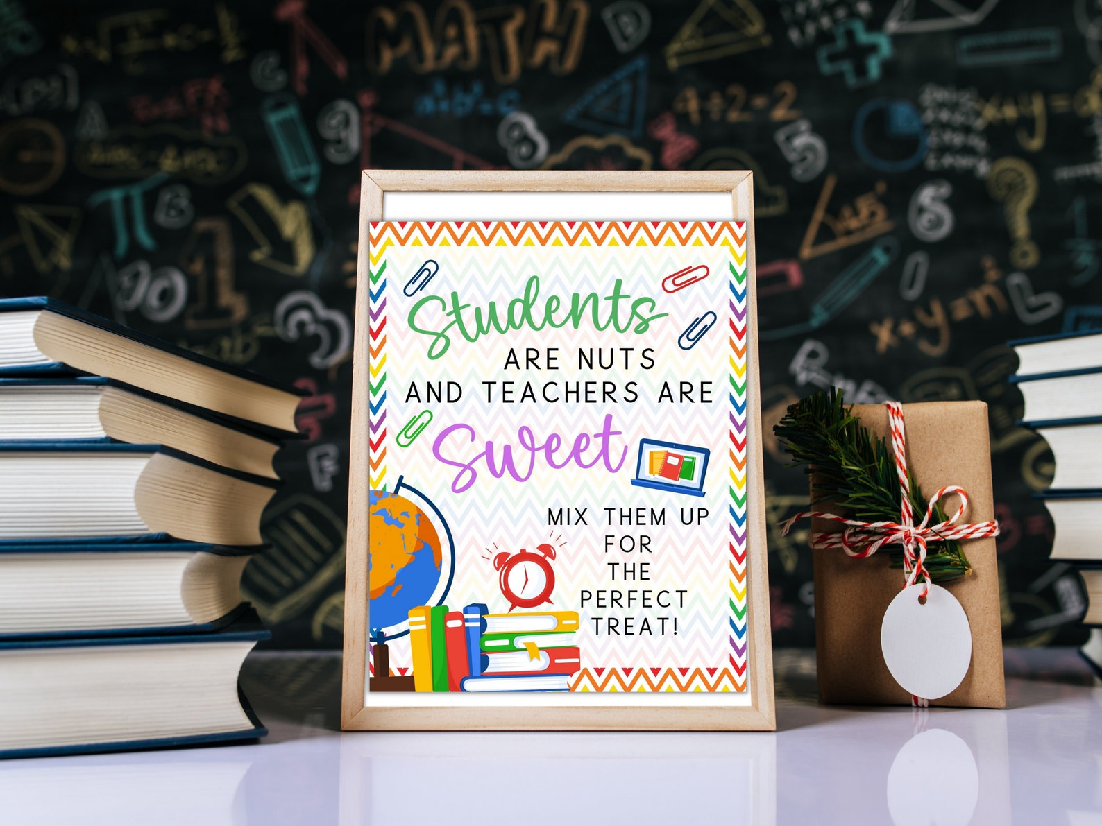 Printable Trail Mix Sign Teacher Appreciation Sign Teacher Etsy