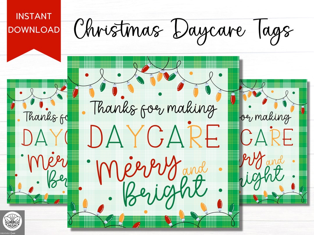 Daycare Teacher Christmas Gift Gifts for Daycare Provider Gifts for Multiple Daycare Teachers