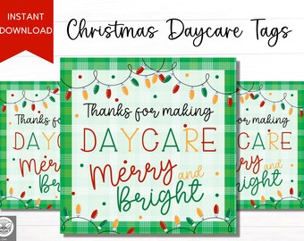 Daycare Teacher Christmas Gift | Gifts for Daycare Provider | Gifts for Multiple Daycare Teachers | Babysitter Christmas | Preschool