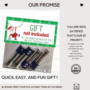 Gift Not Included White Elephant Gag Gift | Stocking Stuffer | Secret ...