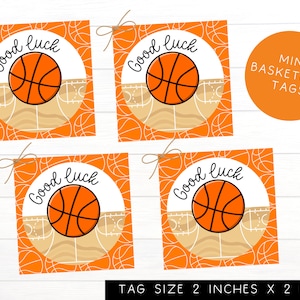 Tagi sportowe | Wydrukuj DIY na szczęście w koszykówce Tagi smakołyków | Tagi kolegów z drużyny | Prezent dla drużyny | Smakołyki | Mama sportowca | Smakołyki sportowe