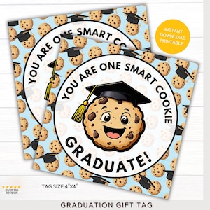 Abitur Geldgeschenkanhänger Ideen One Smart Cookie | Teenager Jungen Mädchen Geschenke | Geschenke für bestandenen | Kekse Leckereien | Jahrgang 2025