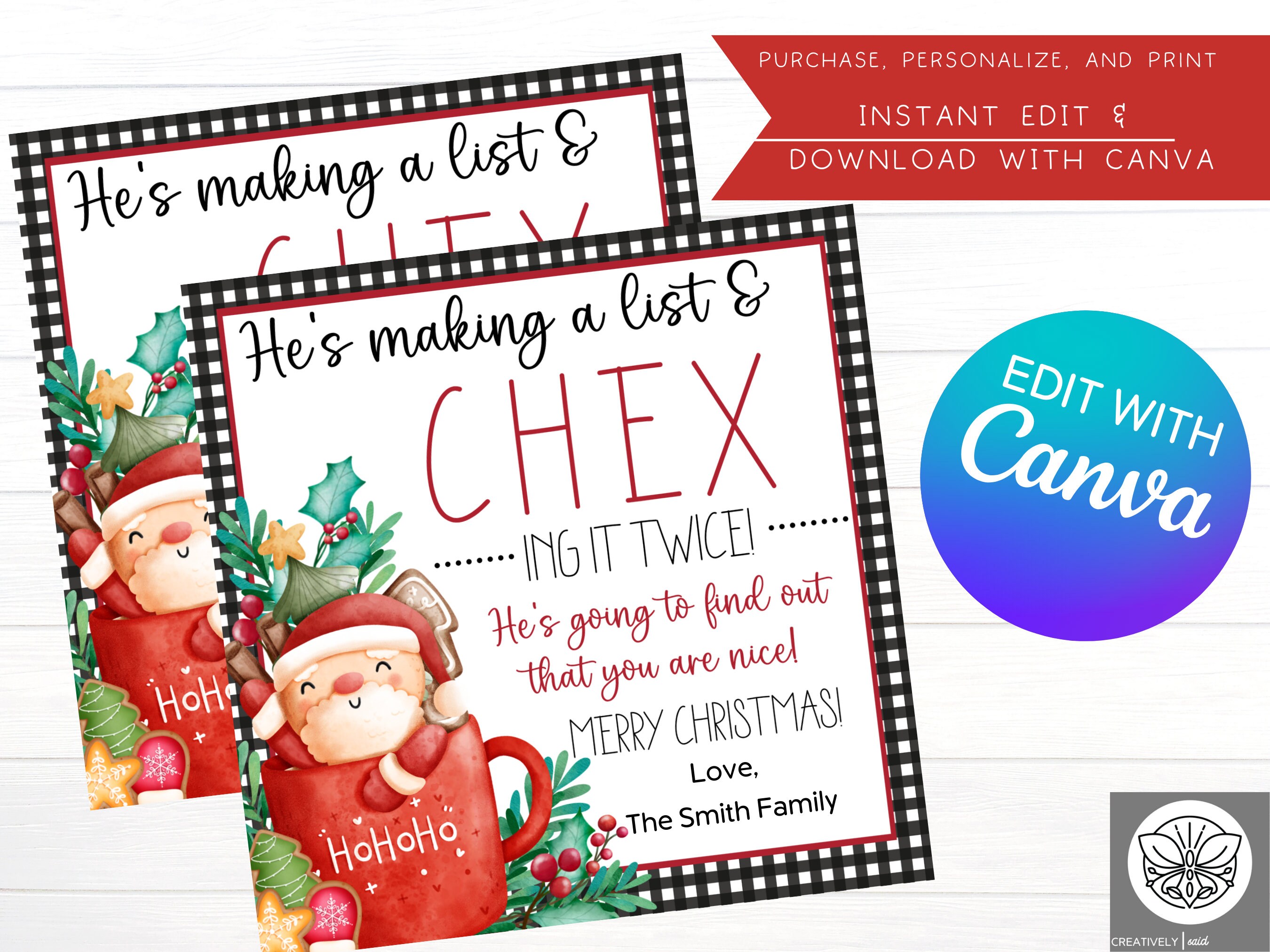 30+ Classy But Cheap Neighbor Christmas Gifts +Free Printable Tags