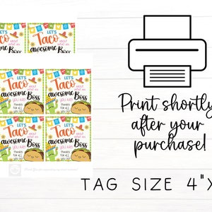 Happy Boss's Day Printables | Boss's Day Gift Tags | Gifts for Boss's ...