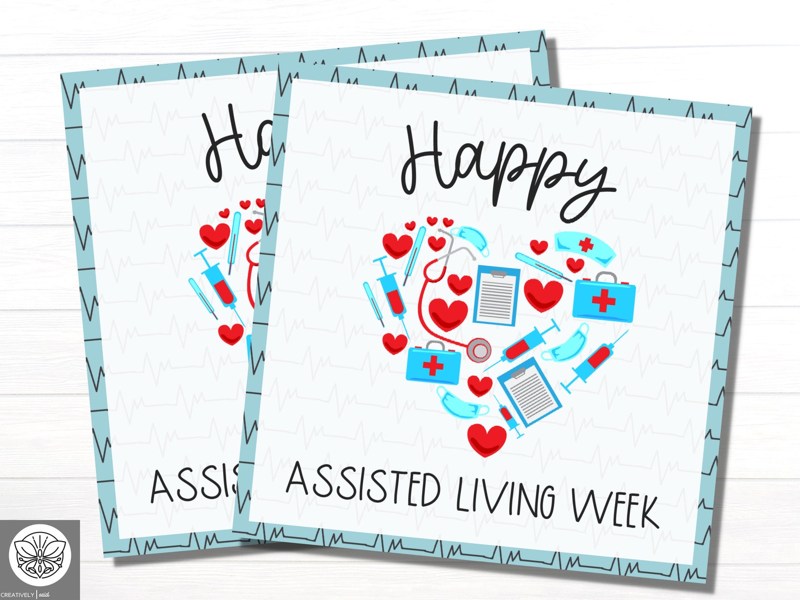 Assisted Living Week Printables Happy Assisted Living Week Etsy