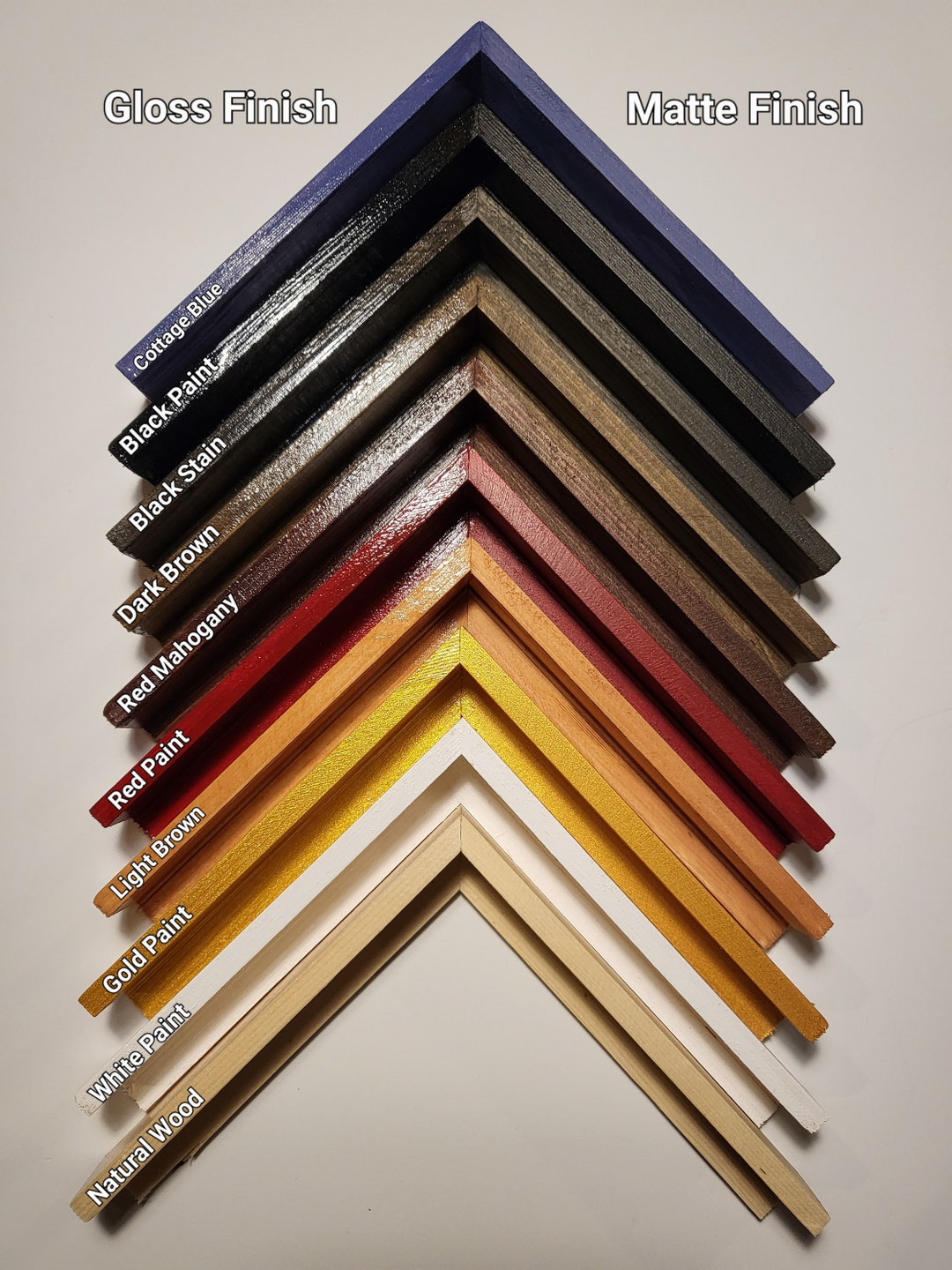 Canvas Floating Frame Madetoorder Handmade Solid Wood Etsy