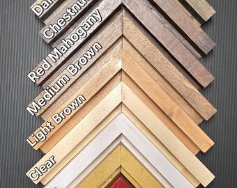 Thick Border Canvas Floating Frame for 1" Canvas , Made-to-Order Handpainted Float Frame - Customize Your Artwork's Display