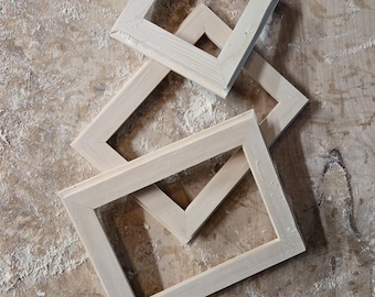 Made-to-Order Double Pane Frame: Personalized Rustic Décor for Your Photos