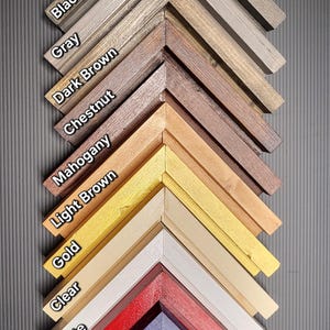 Thick Border Canvas Floating Frame for 3/4&quot; Canvas , Made-to-Order Handpainted Float Frame - Customize Your Artwork&#39;s Display