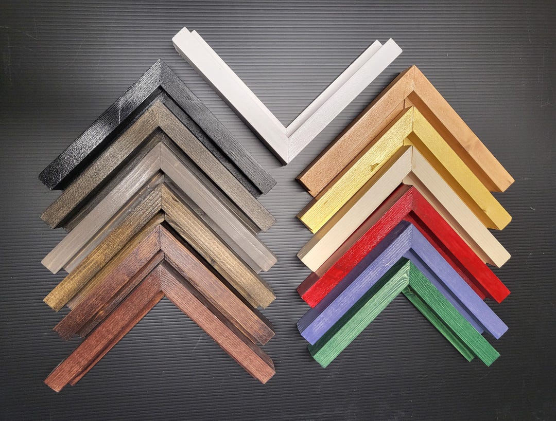 1" or 2.5cm Canvas Thick Border Canvas Floating Frame, Made-to-order ...