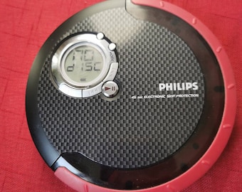 Philips DIscman Urban Action Gear personal CD player red AX5212