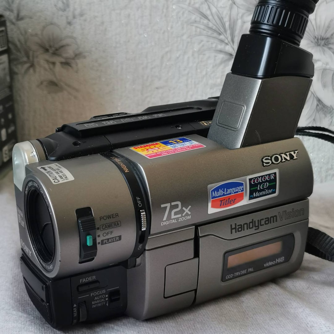 Sony Handycam Ccdtrv36e Pal HI8 Camcorder to Be Repaired. Etsy
