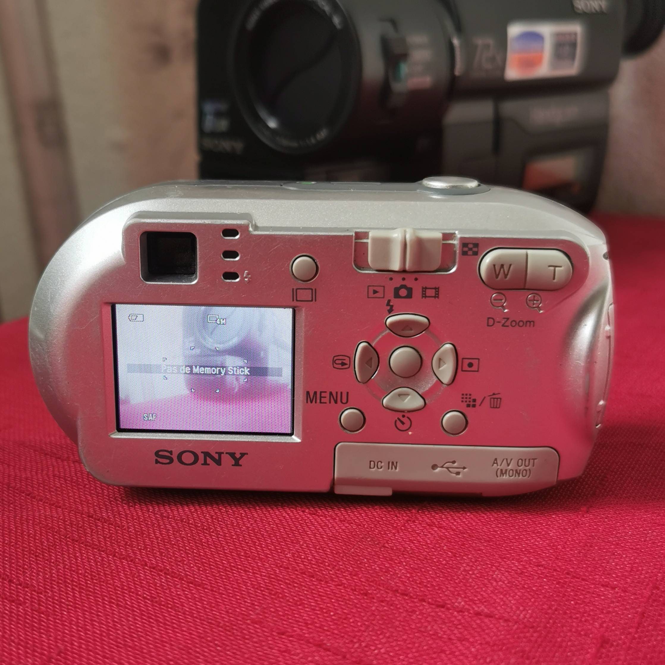 Sony Cybershot DSCP41 Digital Camera Year 2000 Etsy
