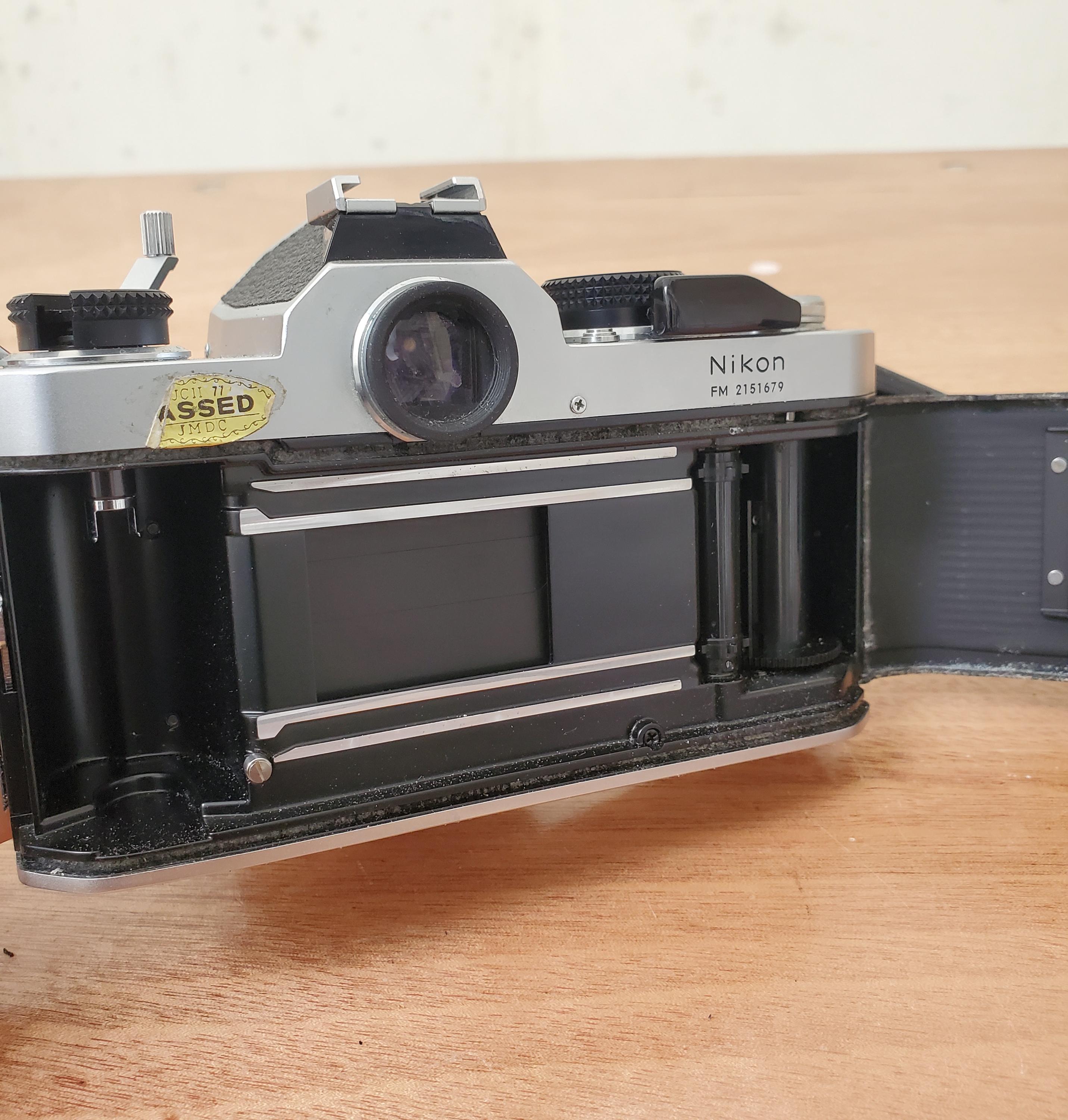 Nikon ニコン FM ブラック Nikkor 50mm 1:2 Nikon FM & Nikkor 50mm 1.2 SLR Film Camera - Etsy