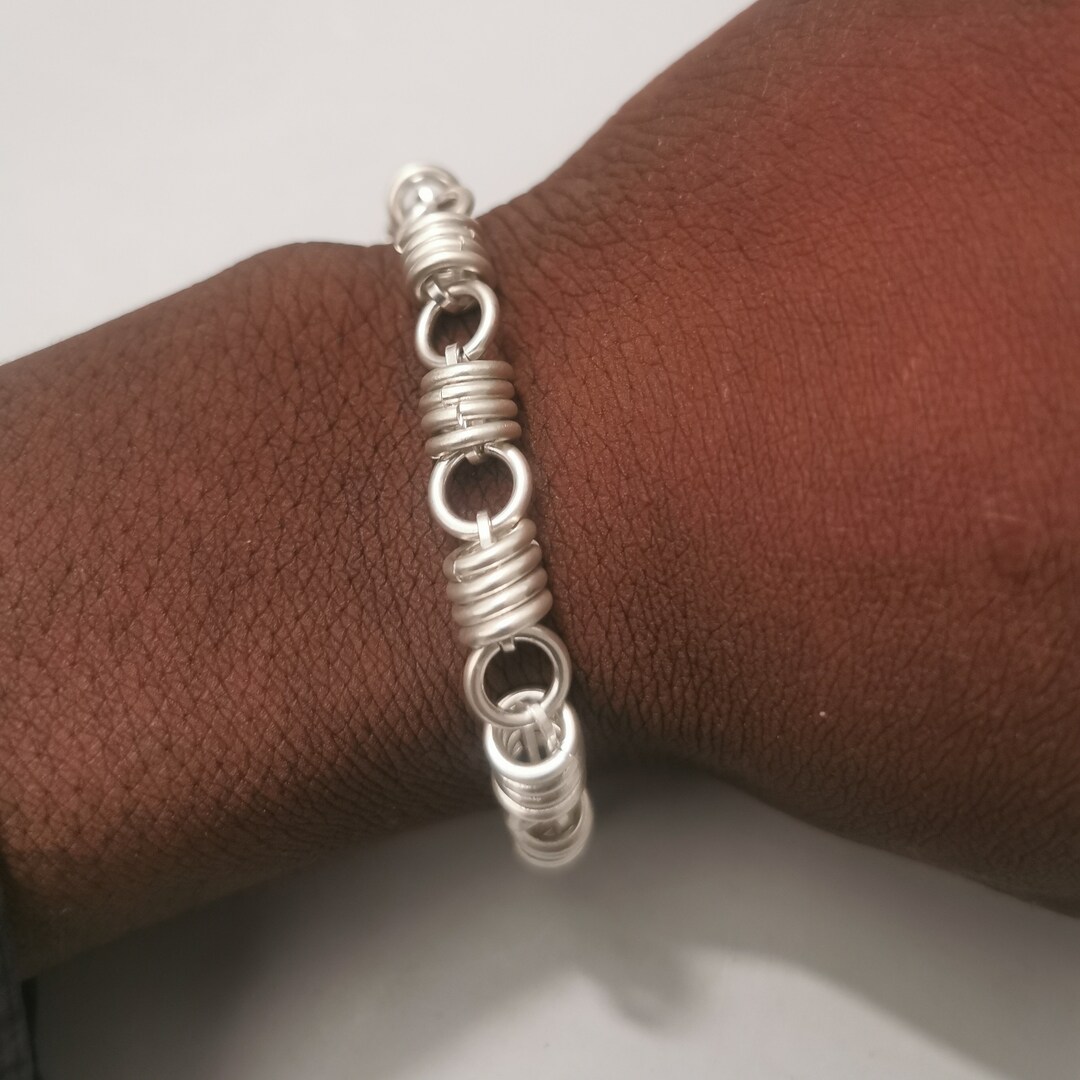 Bracelet Gourmette Signé BICHE DE BERE - Étain Argenté - Made In France - Occasion Excellent État