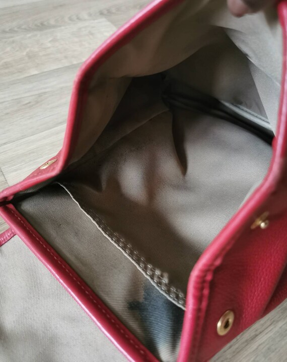 Vintage Small Longchamp Leather Backpack - image 6