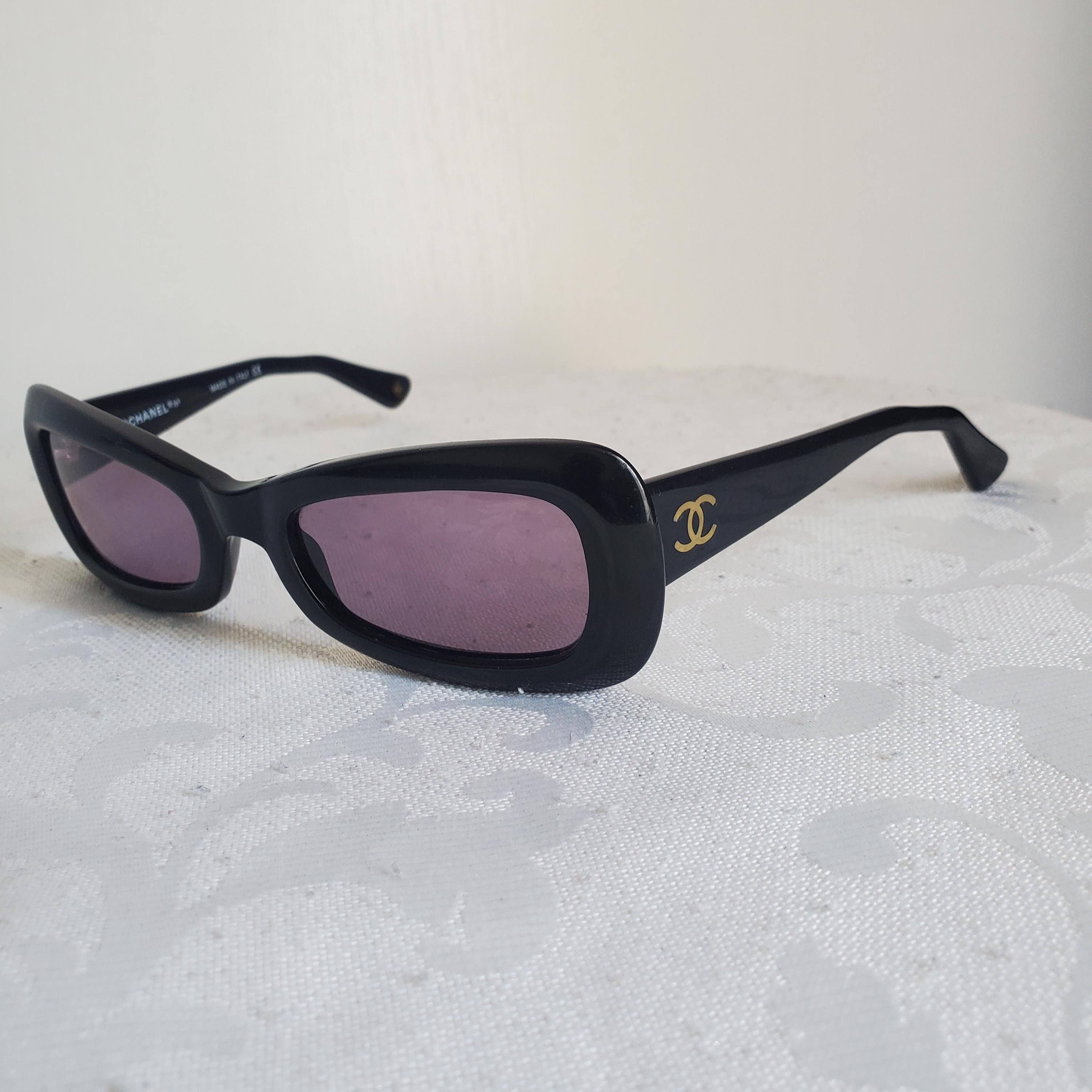 Chanel CC 5012 Sunglasses Chanel 2000s Blue and Green 5021 Sunglasses main image 4