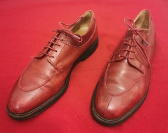 Paraboot Rousseau Vintage Derby Shoes 1980s | Classic Black