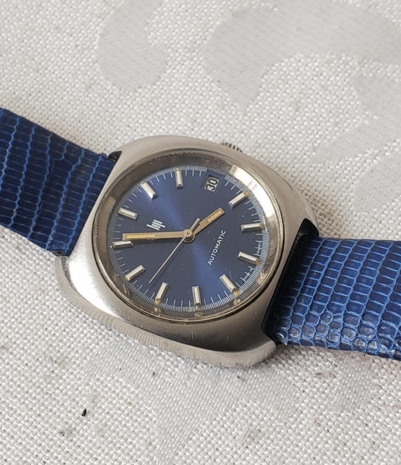 Montre Vintage Lip Duromat - Automatique Plaqué Or - Homme - Occasion