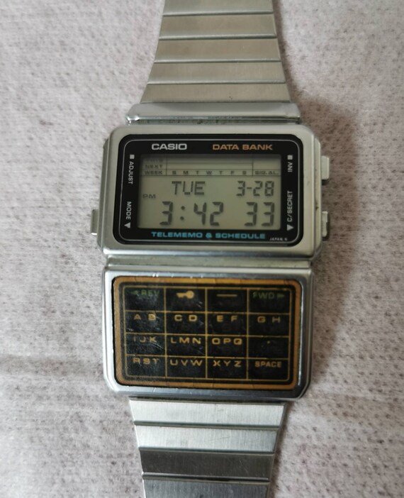 Casio Data Bank DBC-600 Calculator Module Watch 5… - image 5