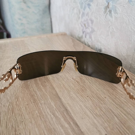 Dior Fire Sunglasses Y2k - Etsy