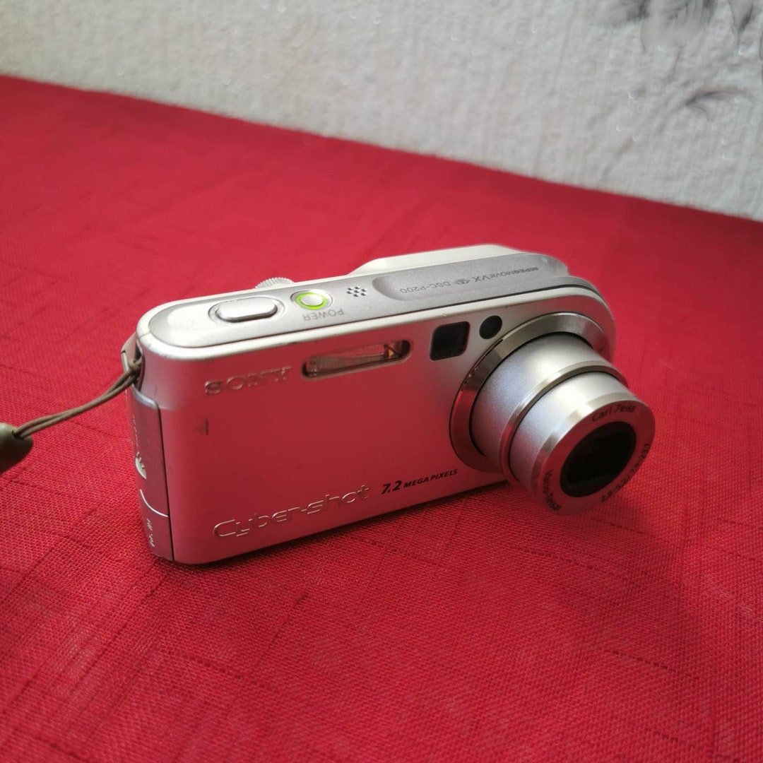 Sony Cybershot DSCP200 Digital Camera Year 2000 Etsy