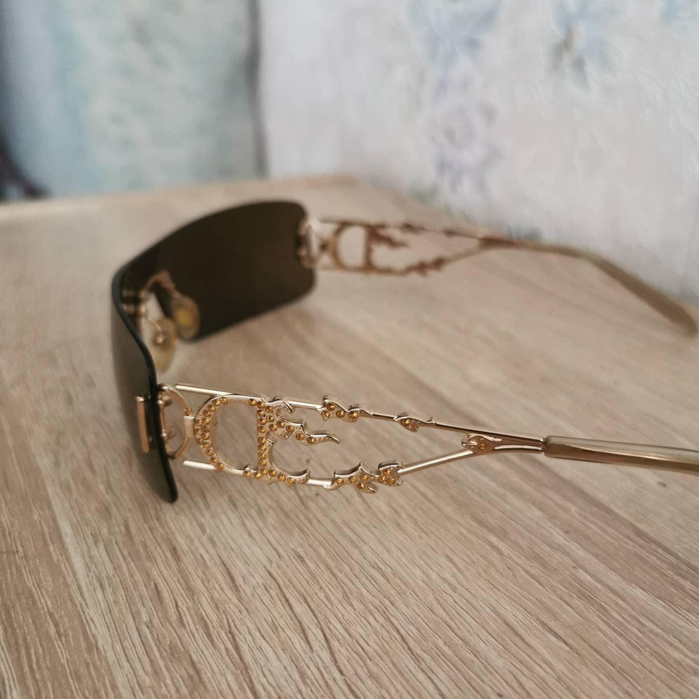 Christian Dior Fire Sunglasses, Ultra Rare Y2k - Etsy Israel display picture 1