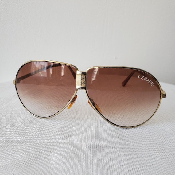 Vintage 1960s Ferrari Folding Aviator Sunglasses - Etsy display picture 2