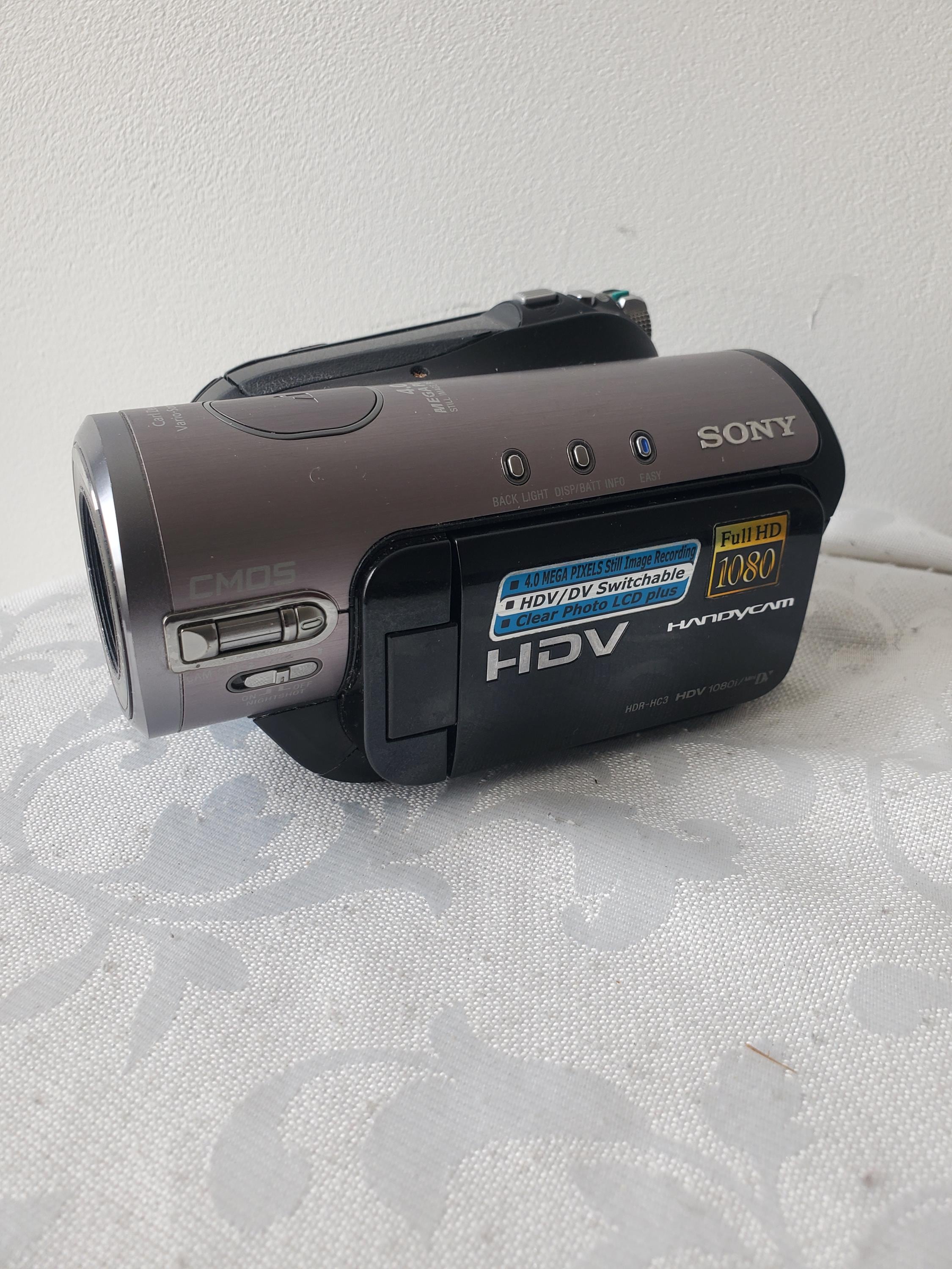 Sony Handycam HDR-HC3 Mini DV Camcorder for Repair or Parts - Etsy