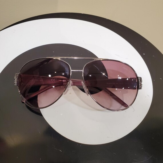 Vintage Roberto Cavalli Purple Sunglasses Roberto Cavalli Vintage Y2k Aviator Style Sunglasses Purple  main image 3