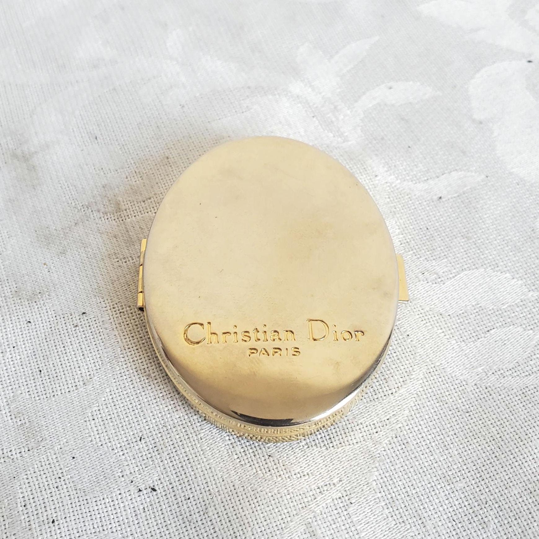 Vintage Dior Compact Mirror - Etsy