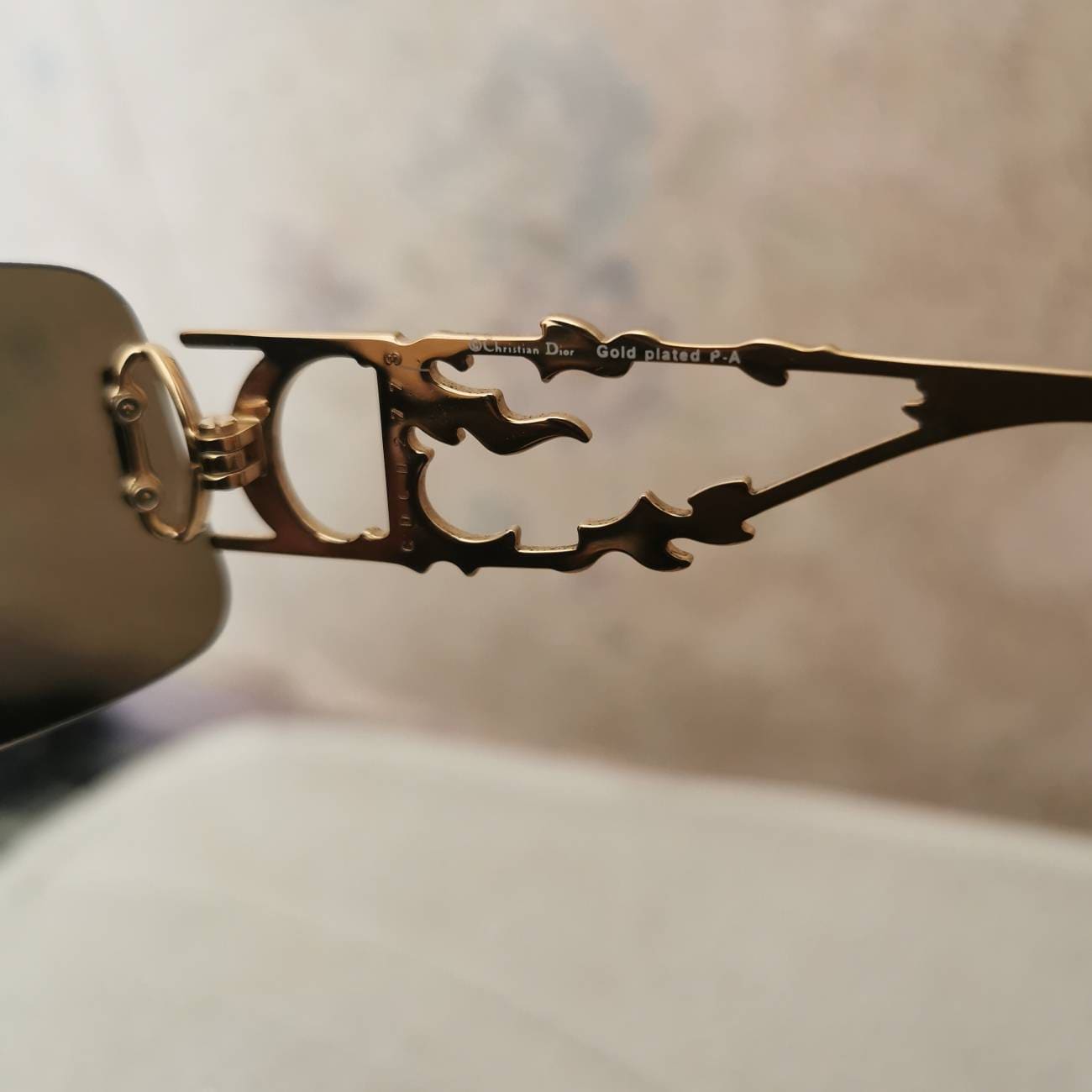 Christian Dior Fire Sunglasses, Ultra Rare Y2k - Etsy