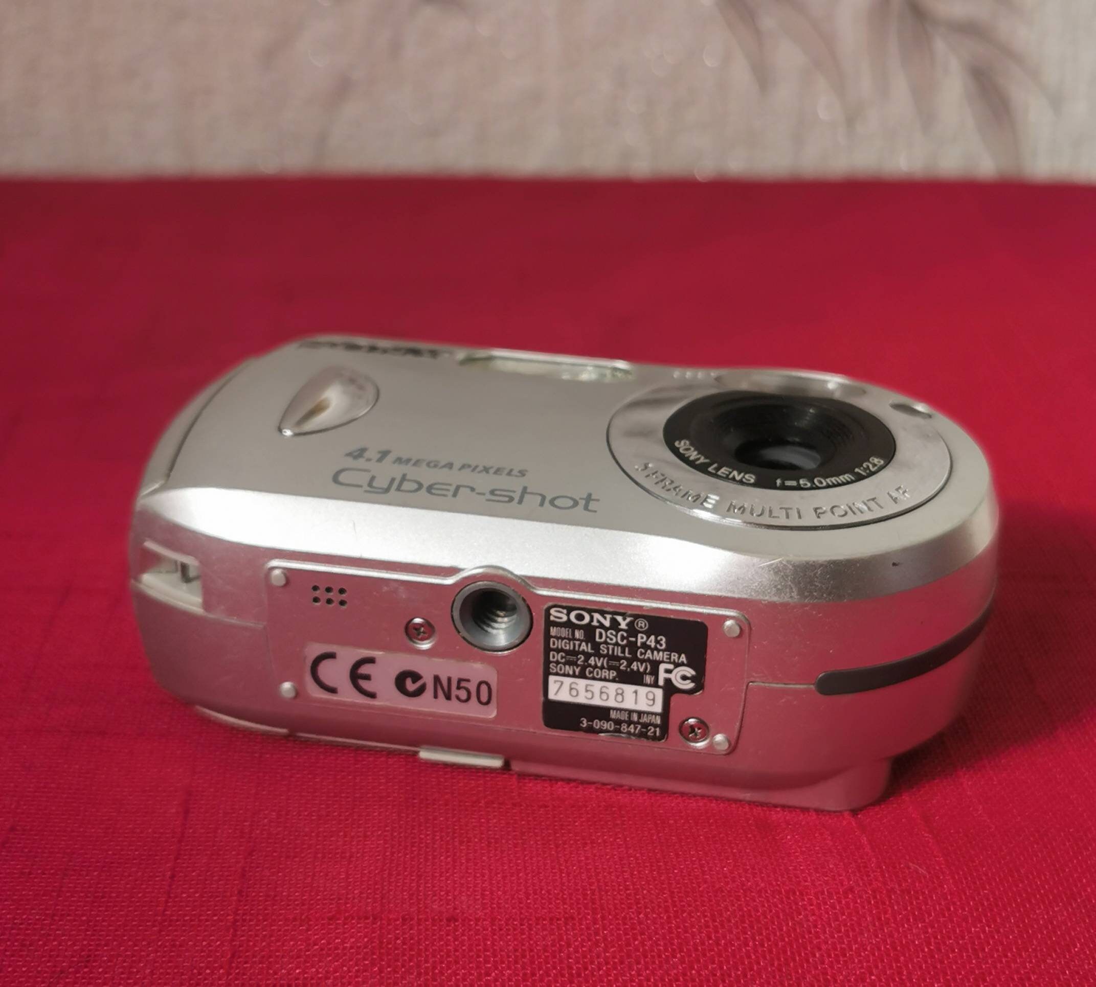 Sony Cybershot DSCP41 Digital Camera Year 2000 Etsy