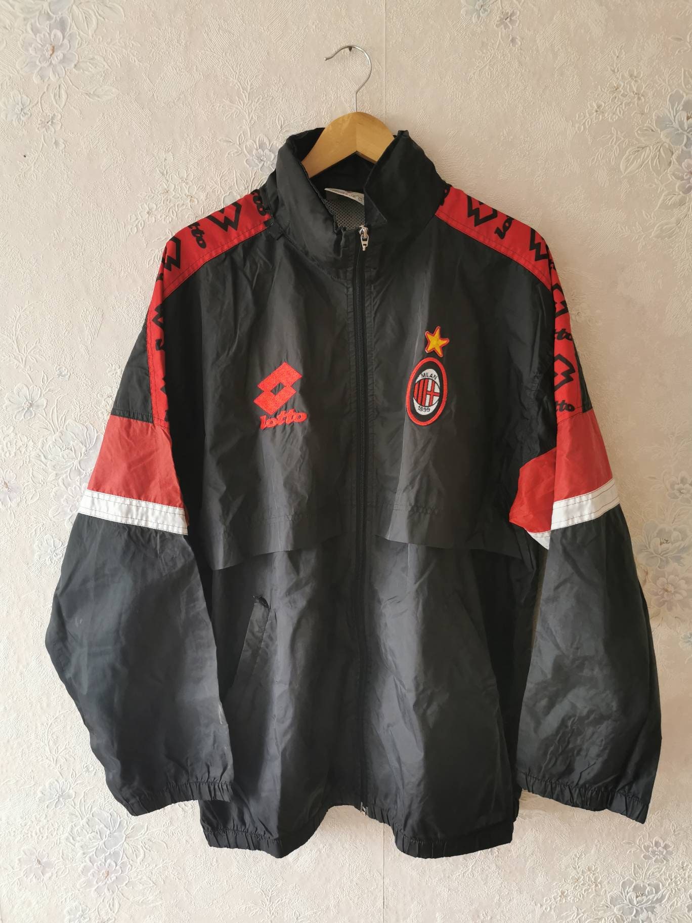 Scents and Crafts Men's AC-Milan Varsity Jacket