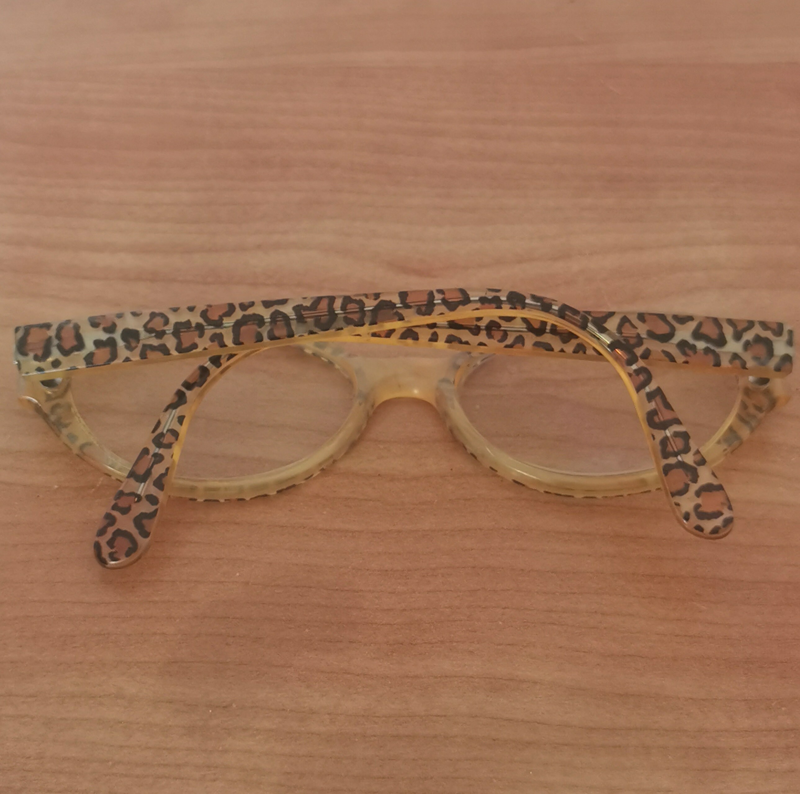 Jean Lafont Leopard Print Eyeglasses Etsy