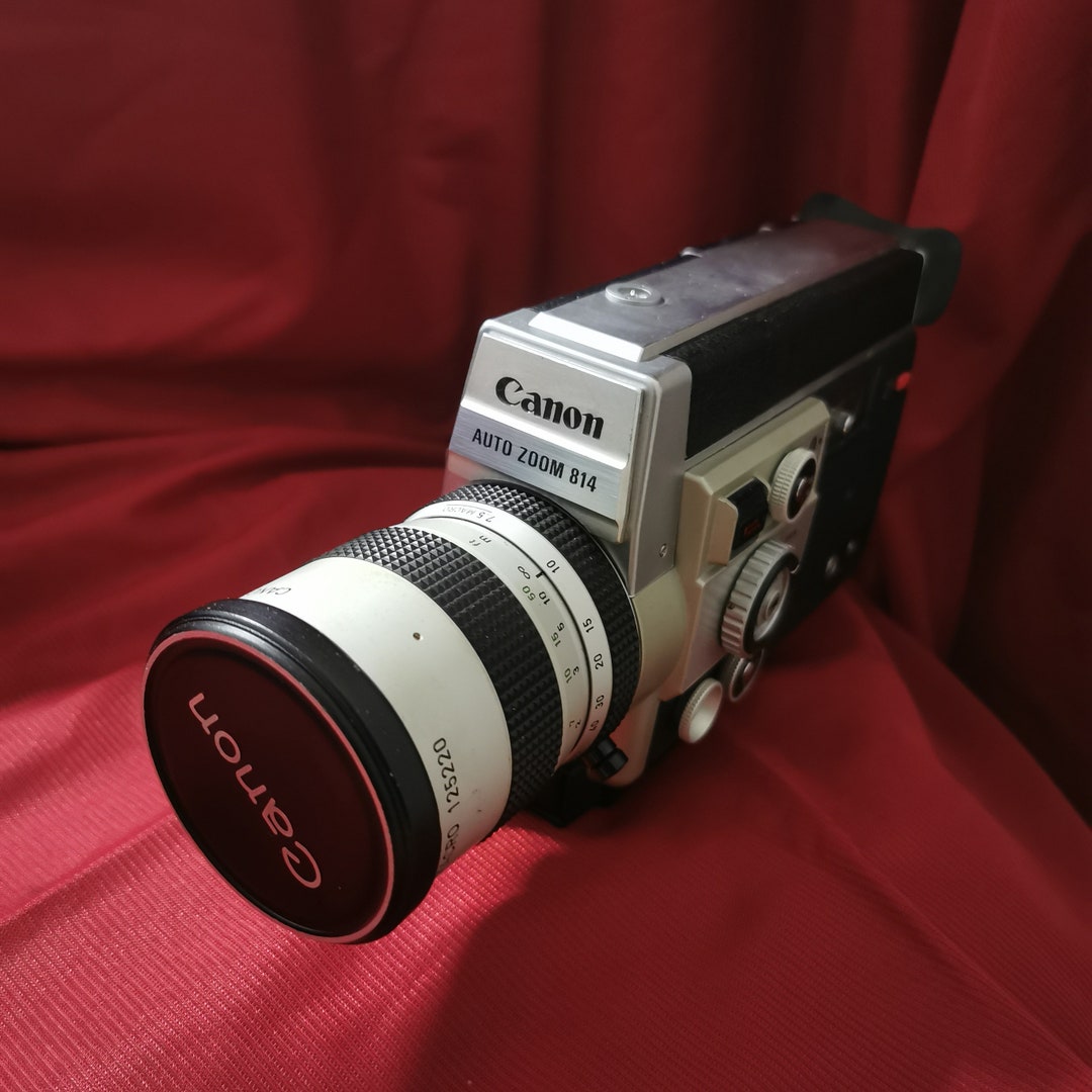 Canon Auto Zoom 814 Electronic Super 8 Camera Etsy