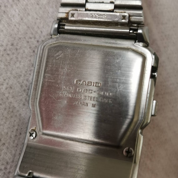 Casio Data Bank DBC-600 Calculator Module Watch 5… - image 6