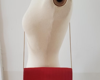 Dior Vintage Leather Shoulder Bag Clutch